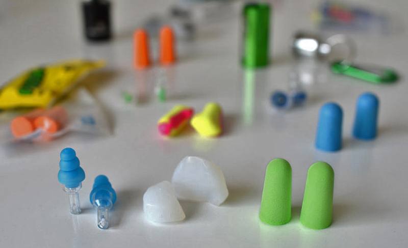 Foam earplugs