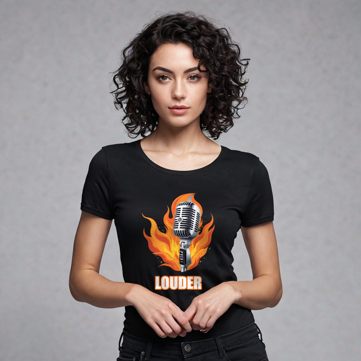 DJ Burna Louder Mic Tee